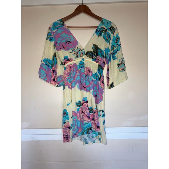 MAAJI Seashore Sounds Mini Dress Reversible Size Medium M BEACH BABYDOLL VACAY - Picture 2 of 6